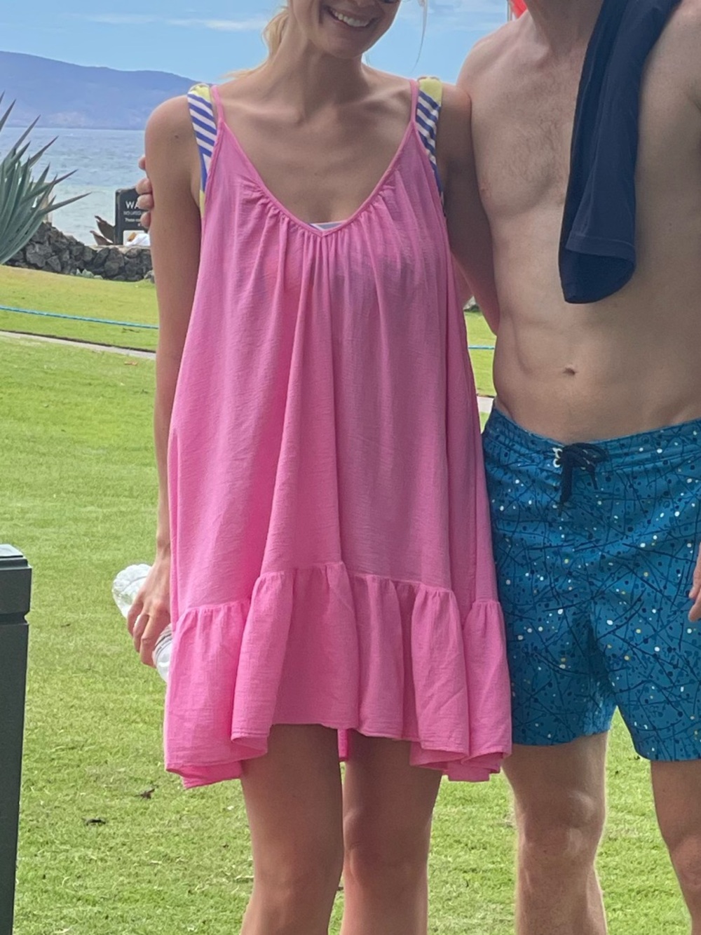 9seed Pink Women's bathing suit coverup